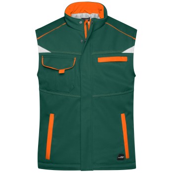 Workwear Softshell Padded Vest - COLOR -