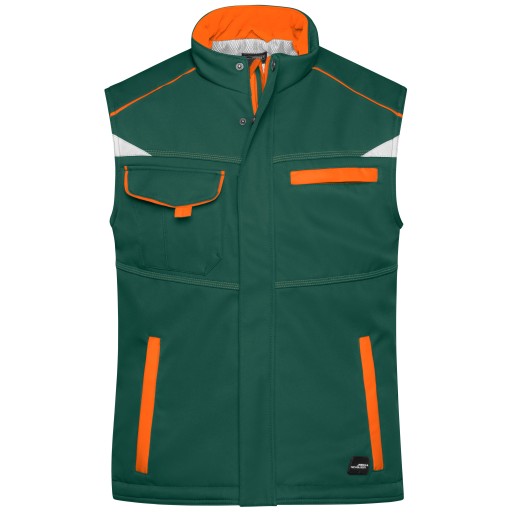 Workwear Softshell Padded Vest - COLOR -