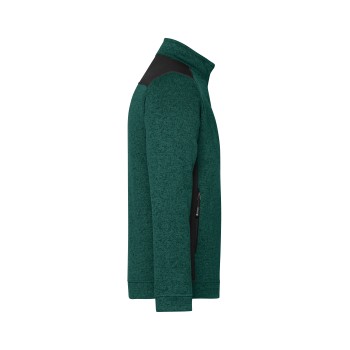 Men's Knitted Workwear Fleece Jacket - STRONG -