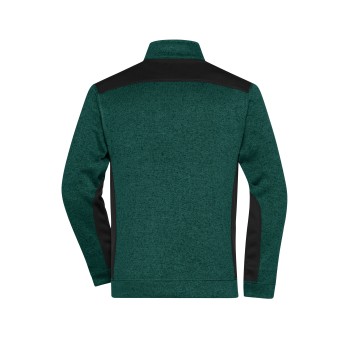 Men's Knitted Workwear Fleece Jacket - STRONG -