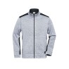 Men's Knitted Workwear Fleece Jacket - STRONG -