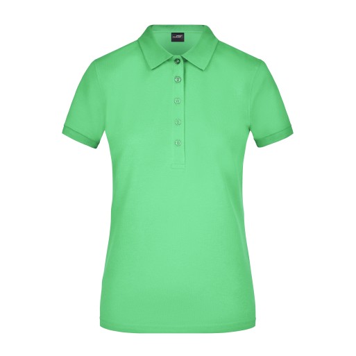 Ladies' Elastic Polo Piqué