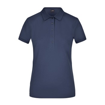 Ladies' Elastic Polo Piqué