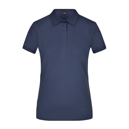 Ladies' Elastic Polo Piqué