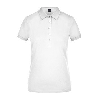 Ladies' Elastic Polo Piqué