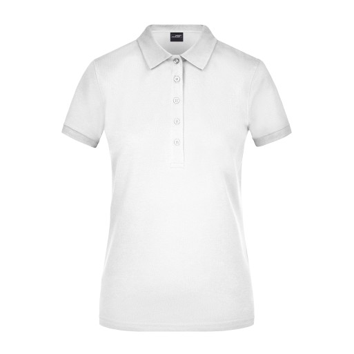 Ladies' Elastic Polo Piqué