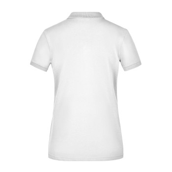 Ladies' Elastic Polo Piqué