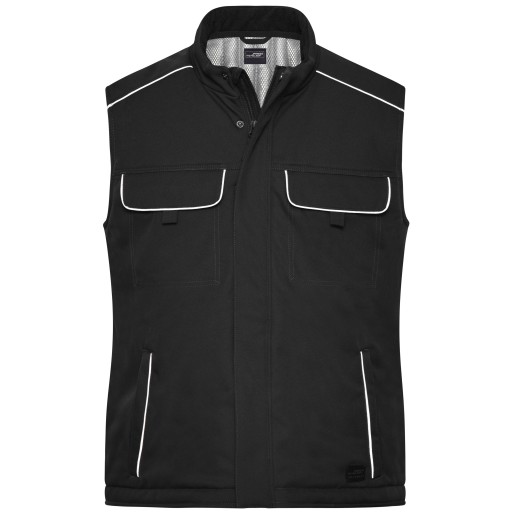 Workwear Softshell Padded Vest - SOLID -