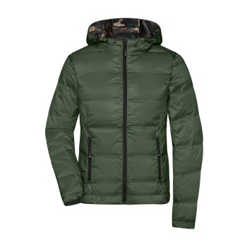 Ladies' Hooded Down Jacket