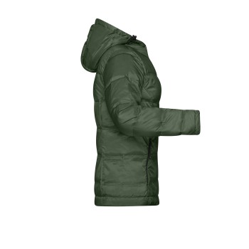 Ladies' Hooded Down Jacket