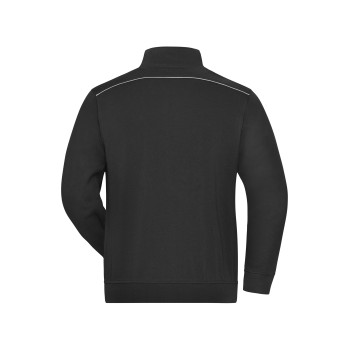 Men's Workwear Sweat-Jacket - SOLID -