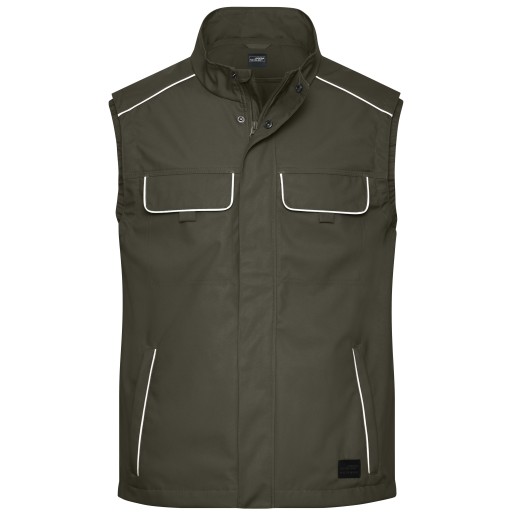 Workwear Softshell Light Vest - SOLID -